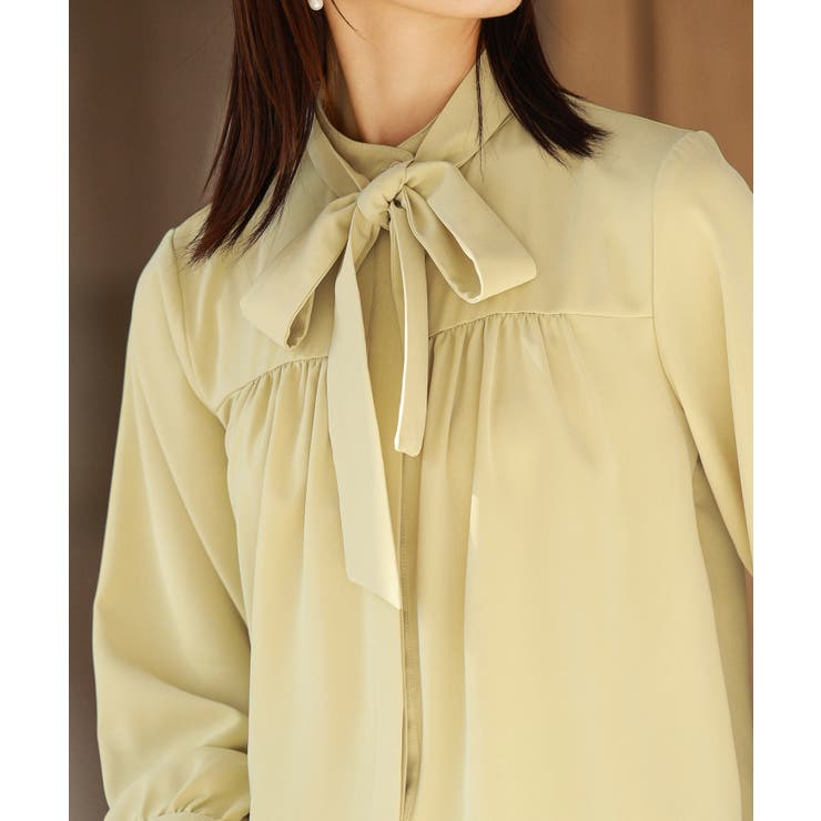 リボンタイシャーリングブラウス | SAISON DE PAPILLON  | 詳細画像65 