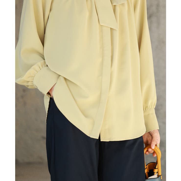 リボンタイシャーリングブラウス | SAISON DE PAPILLON  | 詳細画像67 