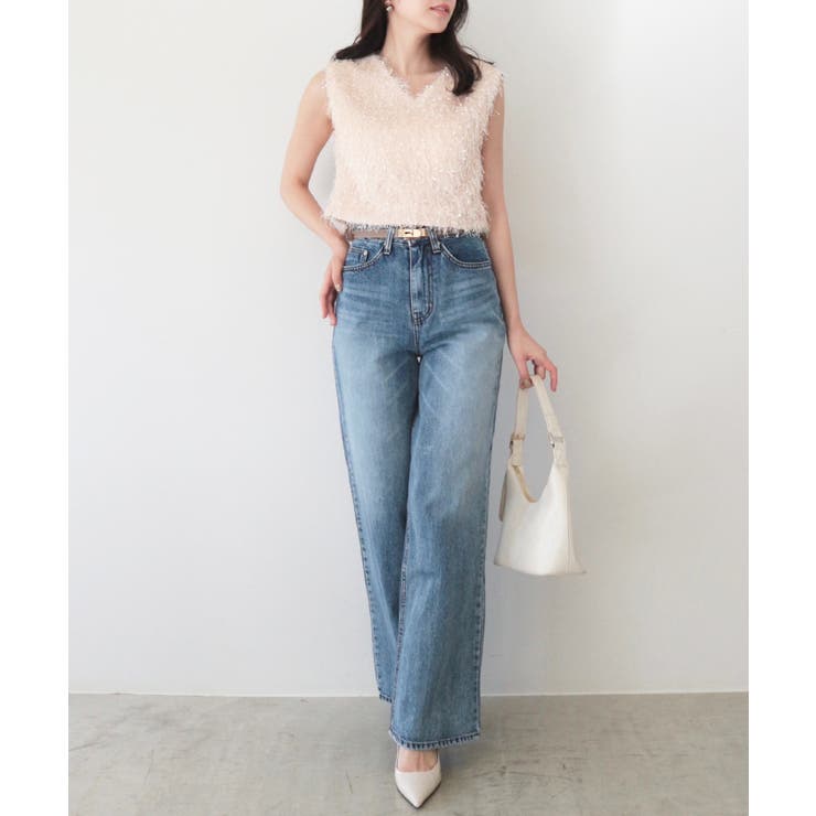 アンビエント AMBIENT ストレッチクロップドパンツ （ホワイト） 寝違える
