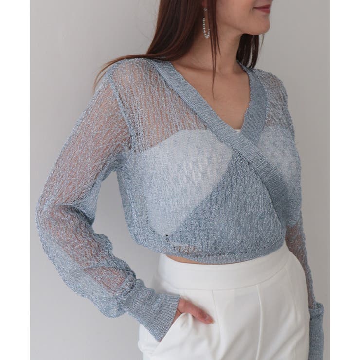 オープンワーク2ウェイニット | AMBIENT | 詳細画像5