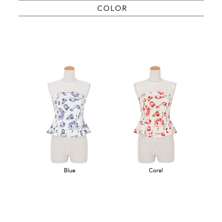 シアードッキングフレアトップス | AMBIENT | 詳細画像2