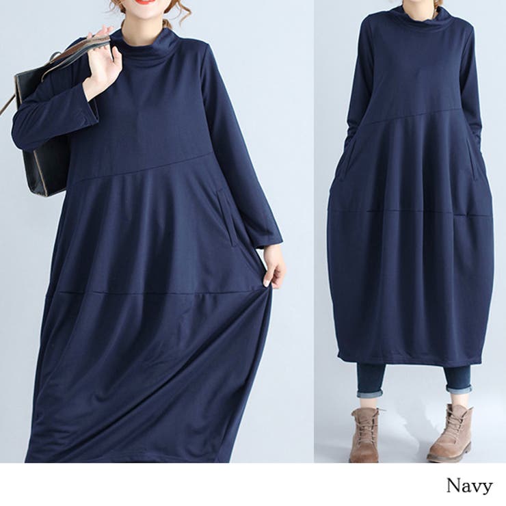 ボックスワンピース バルーンワンピース ハイネック 品番 Hitw 3uers スリーユアーズ のレディースファッション通販 Shoplist ショップリスト