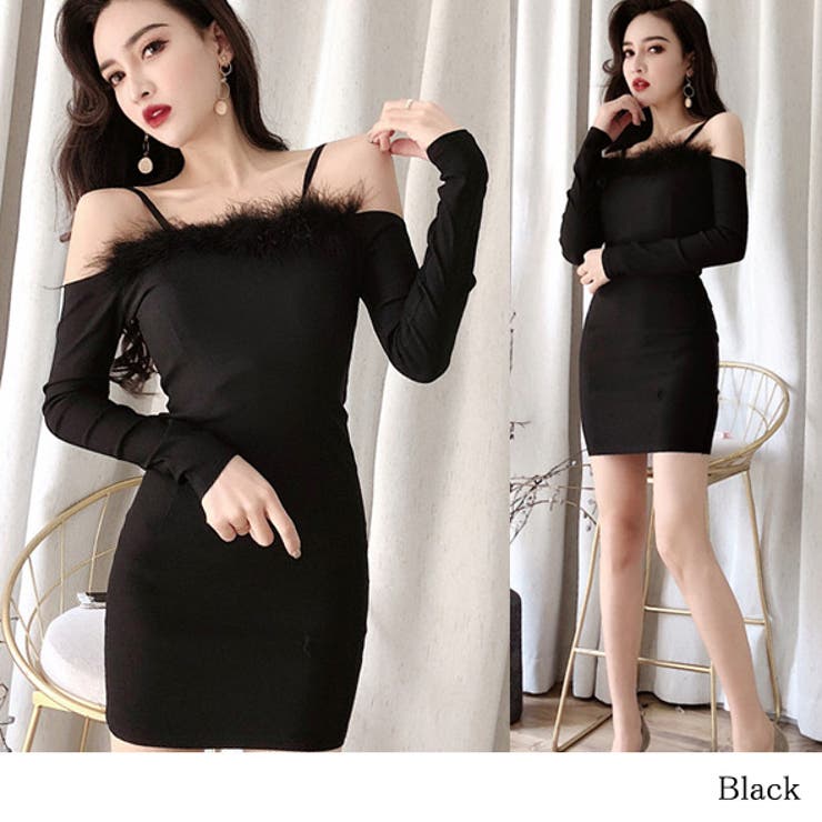 キャバドレス ボディコンミニワンピース ファー 付 品番 Hitw 3uers スリーユアーズ のレディースファッション通販 Shoplist ショップリスト