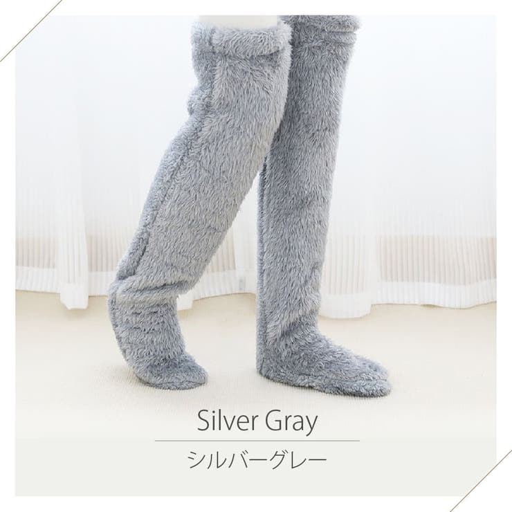 【即購入OK♥】モコモコ靴下　クロ　グレー　滑り止めつき　暖かい　５個入り 2点20%・3点30%OFF】もこもこ靴下 ルームソックス レディース