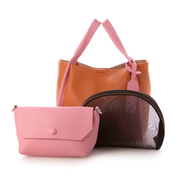 カシュカシュ  / ミニショルダー付きソフトレザー調ミニトートバッグ | UNBILLION | 詳細画像23 