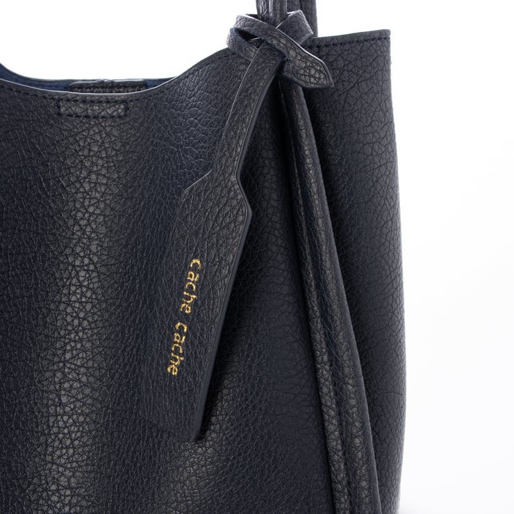 カシュカシュ  / ミニショルダー付きソフトレザー調ミニトートバッグ | UNBILLION | 詳細画像38 