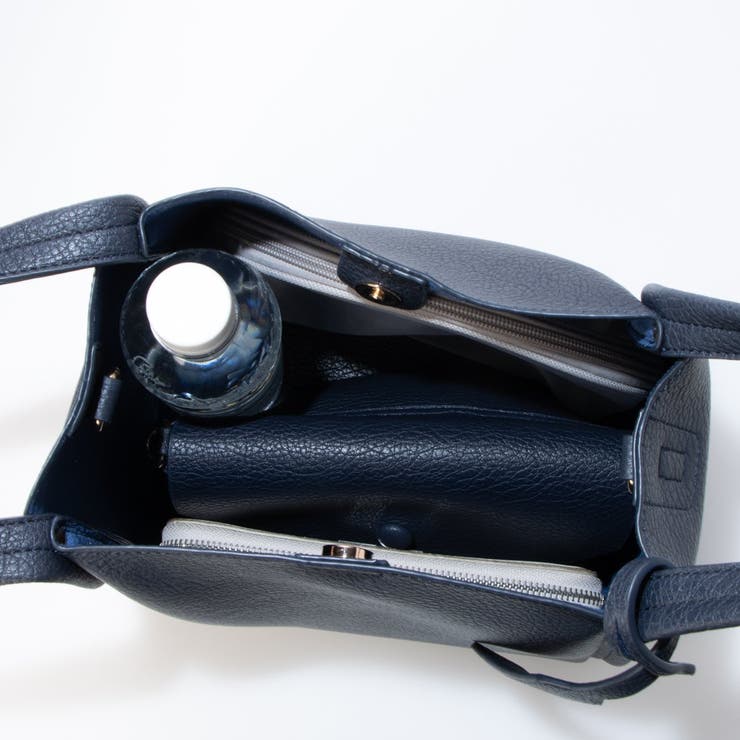 カシュカシュ  / ミニショルダー付きソフトレザー調ミニトートバッグ | UNBILLION | 詳細画像41 