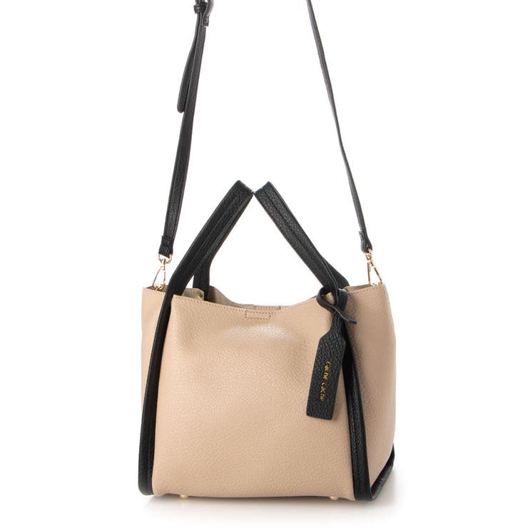 カシュカシュ  / ミニショルダー付きソフトレザー調ミニトートバッグ | UNBILLION | 詳細画像7 