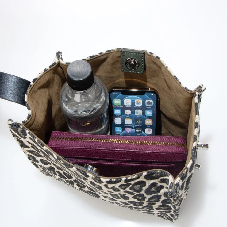 カシュカシュ / アニマル柄ヒネリハンドルインバッグセットトート | UNBILLION | 詳細画像10 