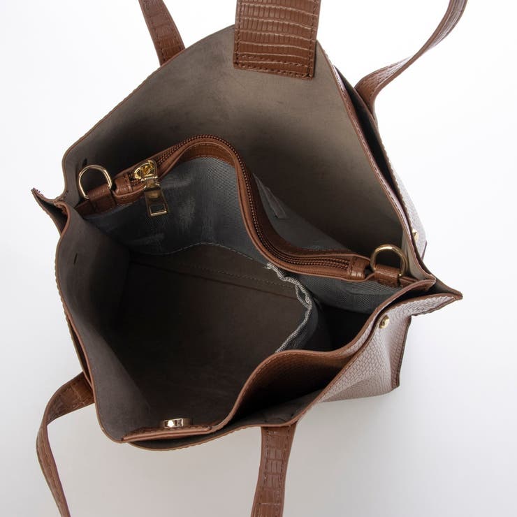 カシュカシュ cachechche / セパレートカラーパーテーショントート | UNBILLION | 詳細画像4 