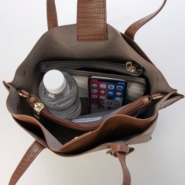 カシュカシュ cachechche / セパレートカラーパーテーショントート | UNBILLION | 詳細画像9 