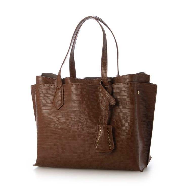 キャメル | カシュカシュ cachechche / セパレートカラーパーテーショントート | UNBILLION