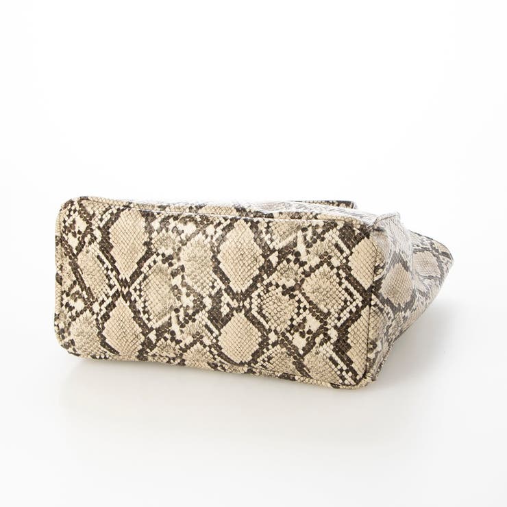 カシュカシュ cachecache / パイソン柄手提げトートS | UNBILLION | 詳細画像3 