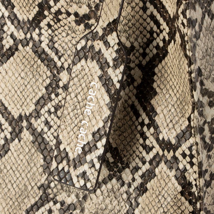 カシュカシュ cachecache / パイソン柄手提げトートS | UNBILLION | 詳細画像5 