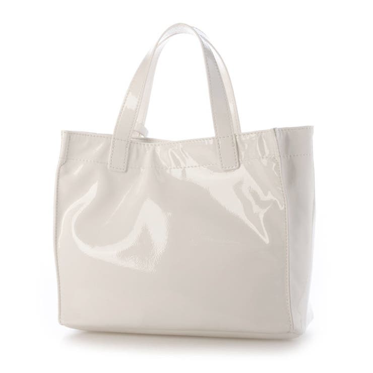 カシュカシュ cachecache / ソフトエナメルスクエア手提げトートS | UNBILLION | 詳細画像2 