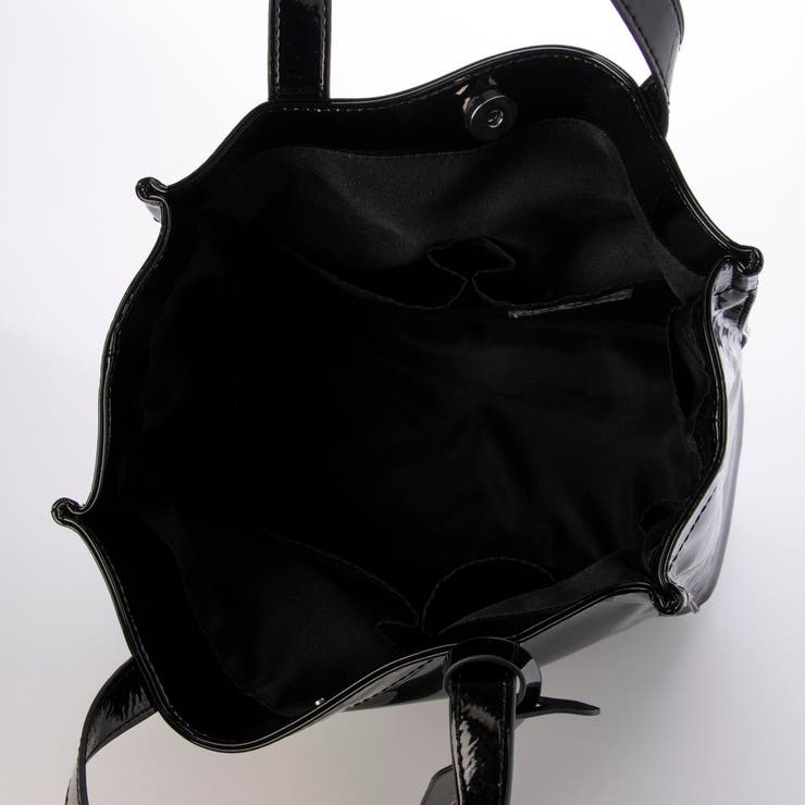 カシュカシュ cachecache / ソフトエナメルスクエア手提げトートS | UNBILLION | 詳細画像30 