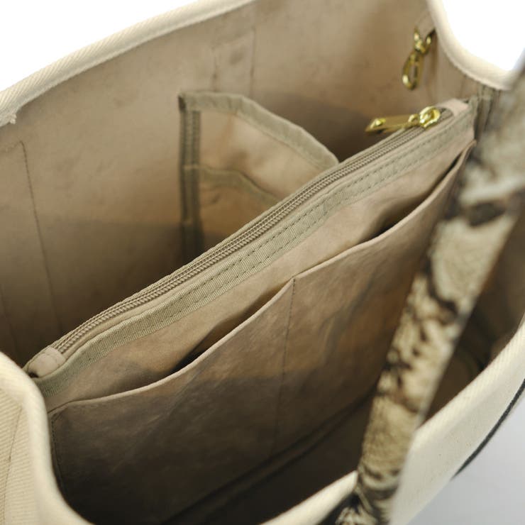 カシュカシュ / ショルダー付きパーテーションキャンバストートL | UNBILLION | 詳細画像13 