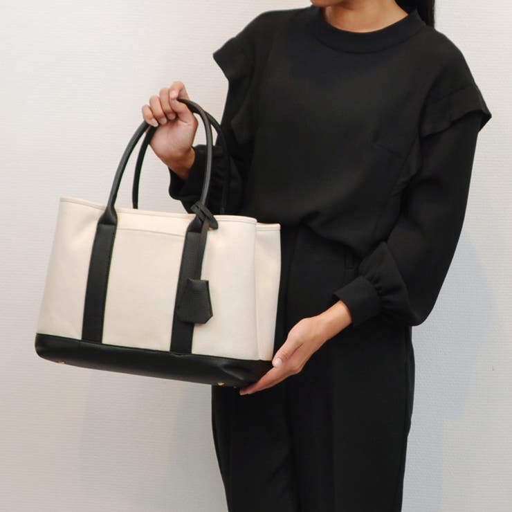 カシュカシュ / ショルダー付きパーテーションキャンバストートL | UNBILLION | 詳細画像23 