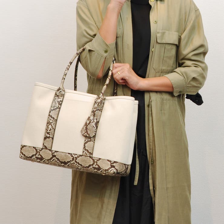 カシュカシュ / ショルダー付きパーテーションキャンバストートL | UNBILLION | 詳細画像2 