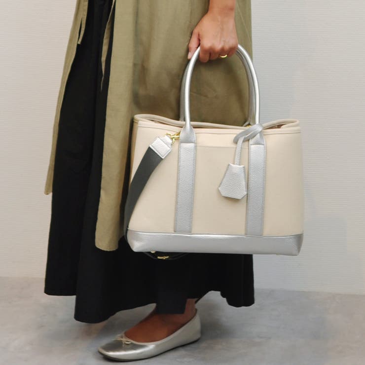 カシュカシュ / ショルダー付きパーテーションキャンバストートL | UNBILLION | 詳細画像31 