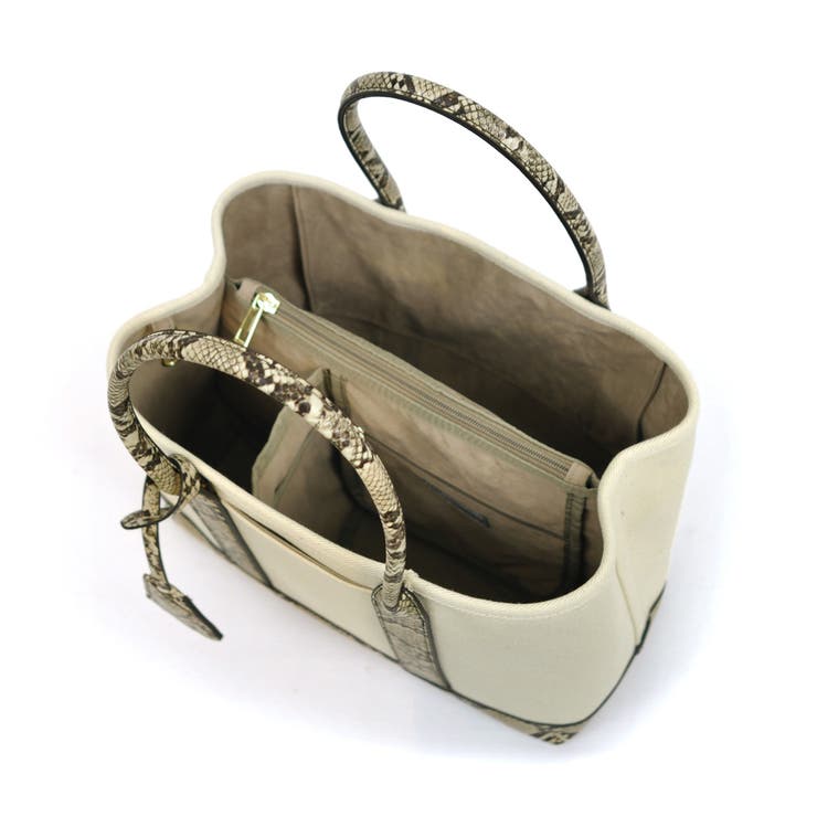 カシュカシュ / ショルダー付きパーテーションキャンバストートL | UNBILLION | 詳細画像8 