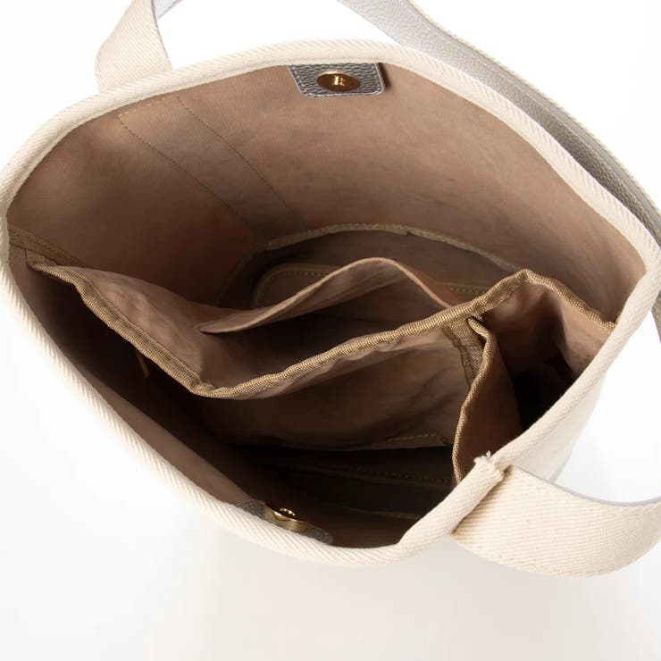 カシュカシュ / スマホショルダー付きワンハンドルパーテーショントートバッグ | UNBILLION | 詳細画像16 