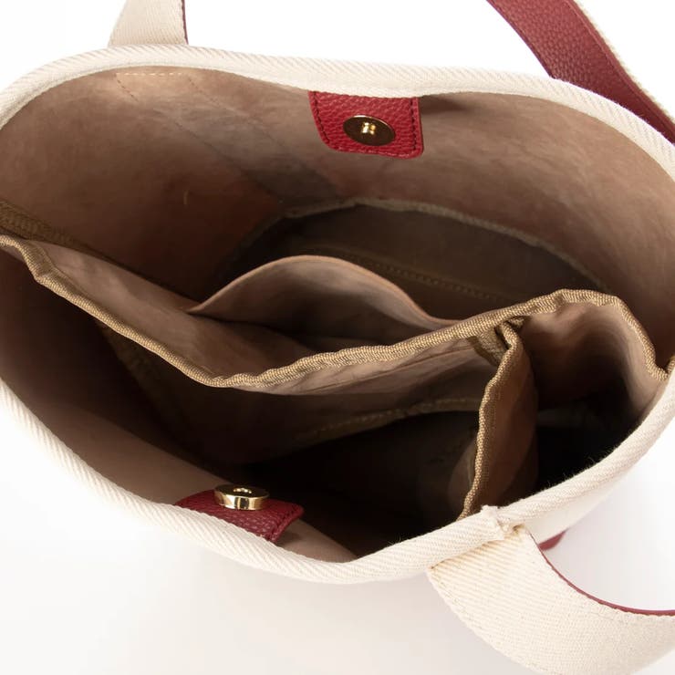 カシュカシュ / スマホショルダー付きワンハンドルパーテーショントートバッグ | UNBILLION | 詳細画像19 