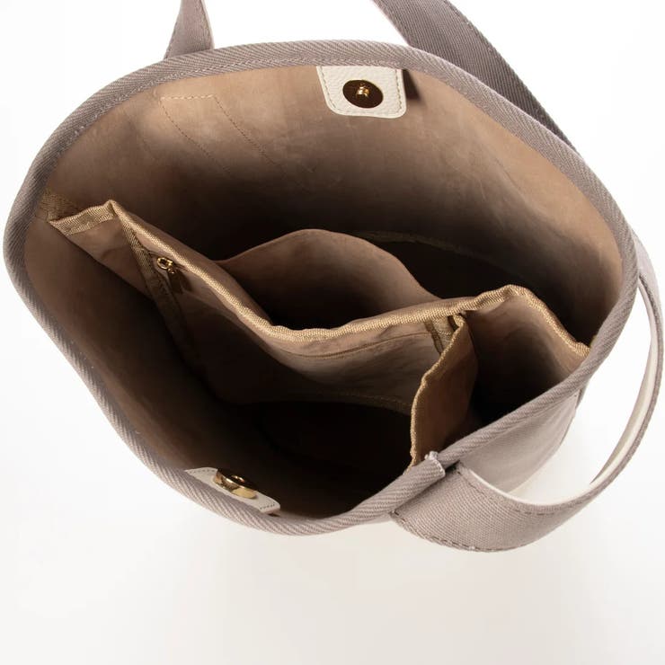 カシュカシュ / スマホショルダー付きワンハンドルパーテーショントートバッグ | UNBILLION | 詳細画像23 