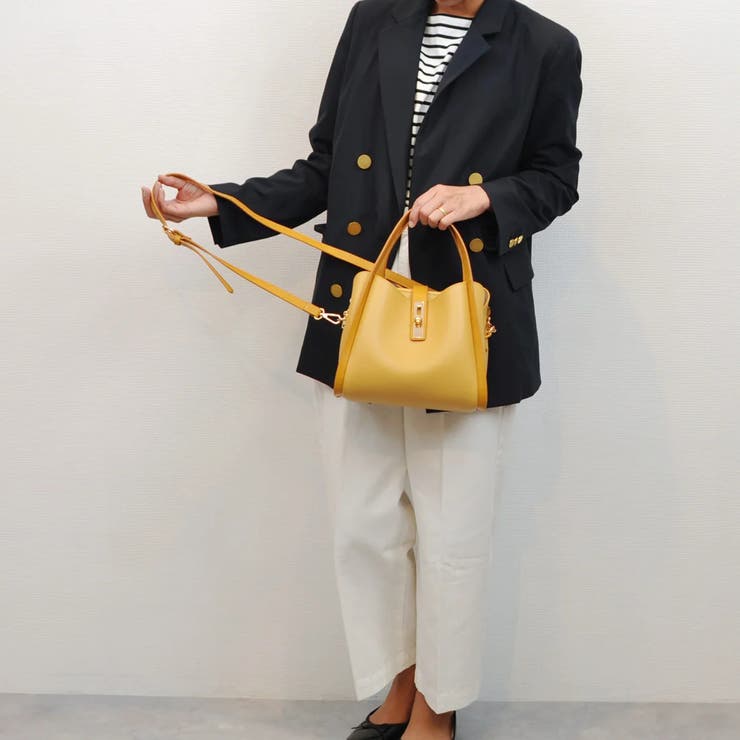 カシュカシュ cachecache / 3レイヤーヒネリ金具2wayトート | UNBILLION | 詳細画像17 