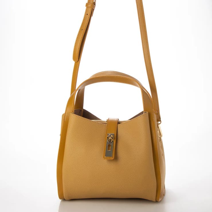 カシュカシュ cachecache / 3レイヤーヒネリ金具2wayトート | UNBILLION | 詳細画像18 