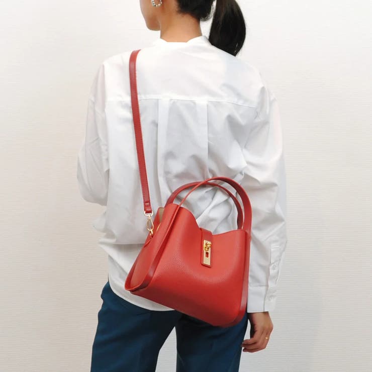 カシュカシュ cachecache / 3レイヤーヒネリ金具2wayトート | UNBILLION | 詳細画像22 