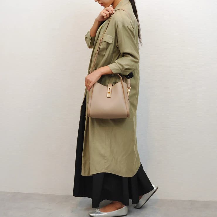 カシュカシュ cachecache / 3レイヤーヒネリ金具2wayトート | UNBILLION | 詳細画像28 