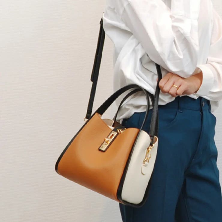 カシュカシュ cachecache / 3レイヤーヒネリ金具2wayトート | UNBILLION | 詳細画像32 