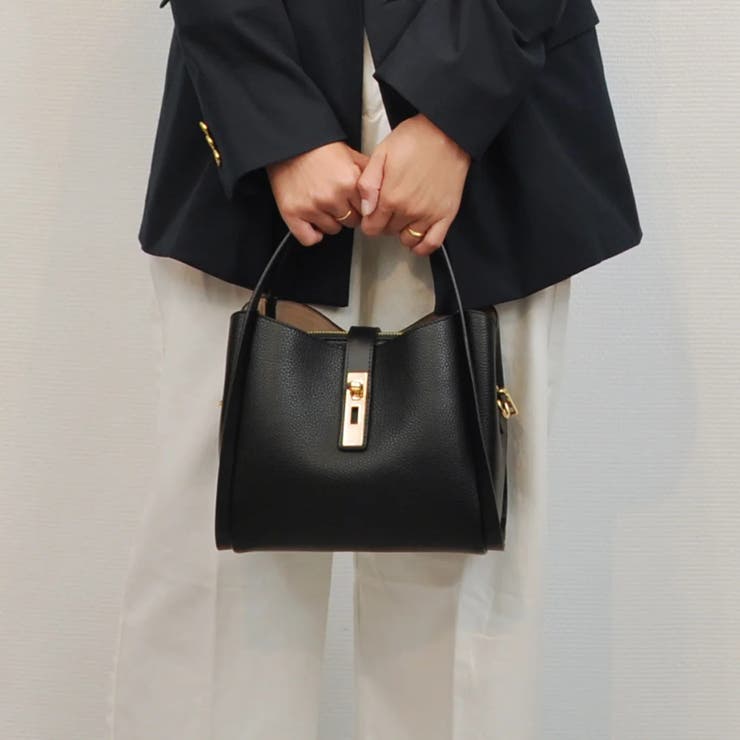 カシュカシュ cachecache / 3レイヤーヒネリ金具2wayトート | UNBILLION | 詳細画像39 