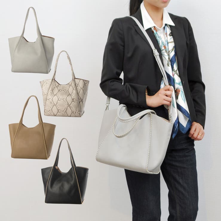 カシュカシュ cachecache / ボールチェーン2wayトートバッグ | UNBILLION | 詳細画像1 