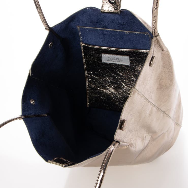 カシュカシュ / クラッシュメタリック肩入れバケツトートバッグ | UNBILLION | 詳細画像10 