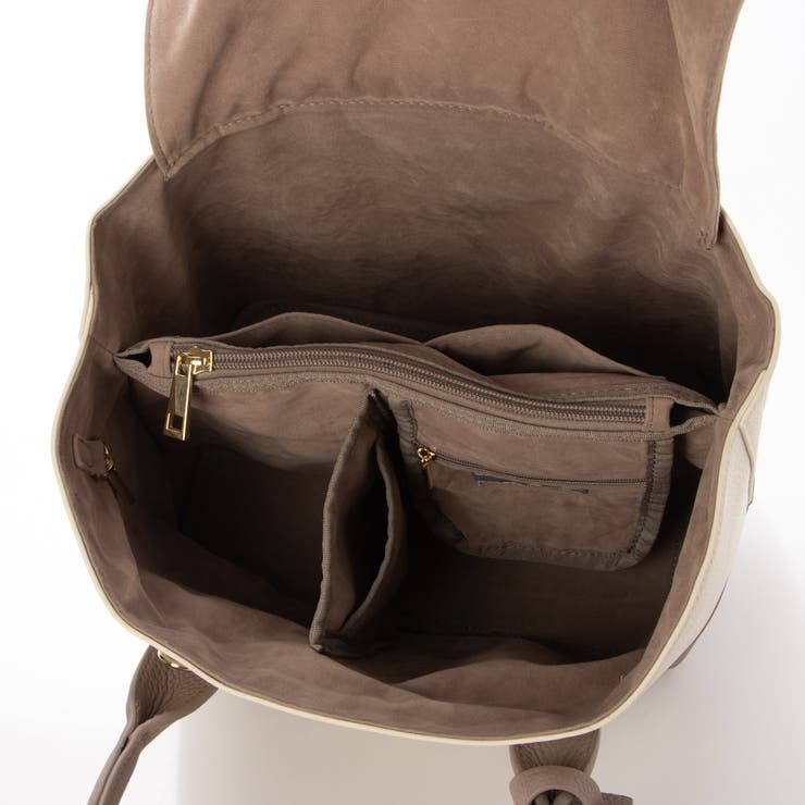 カシュカシュ  / ショルダー付きパーテーション合成皮革トート | UNBILLION | 詳細画像11 