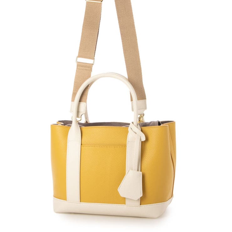 カシュカシュ  / ショルダー付きパーテーション合成皮革トート | UNBILLION | 詳細画像18 