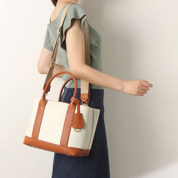 カシュカシュ  / ショルダー付きパーテーション合成皮革トート | UNBILLION | 詳細画像20 