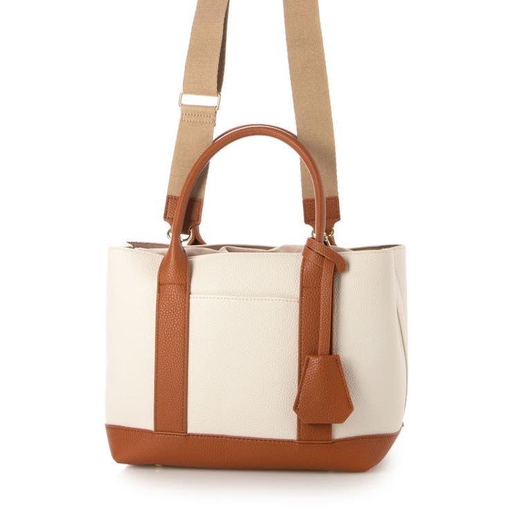 カシュカシュ  / ショルダー付きパーテーション合成皮革トート | UNBILLION | 詳細画像25 