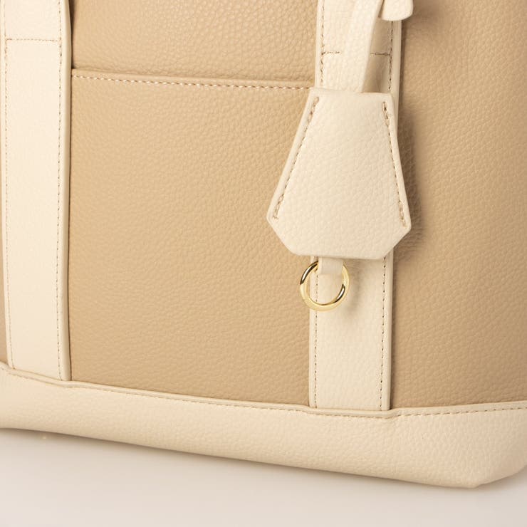 カシュカシュ  / ショルダー付きパーテーション合成皮革トート | UNBILLION | 詳細画像34 