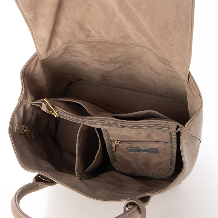 カシュカシュ  / ショルダー付きパーテーション合成皮革トート | UNBILLION | 詳細画像37 