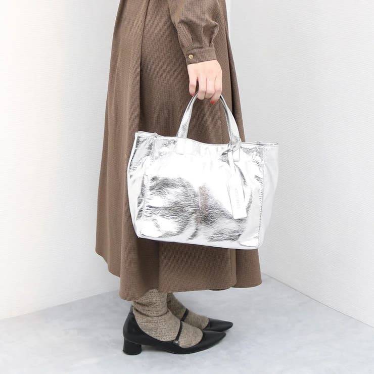 カシュカシュ cachecache / ソフトメタリックショッパートートS | UNBILLION | 詳細画像2 