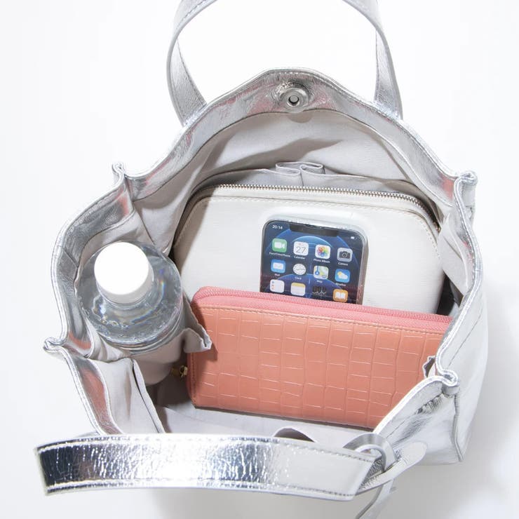 カシュカシュ cachecache / ソフトメタリックショッパートートS | UNBILLION | 詳細画像9 