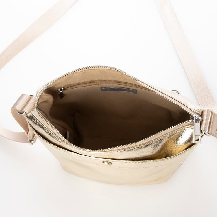 カシュカシュ cachecache / メタリック舟型ショルダー | UNBILLION | 詳細画像9 