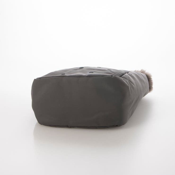 カシュカシュ cachecache / エコファーワンハンドルドット刺繍トート | UNBILLION | 詳細画像9 