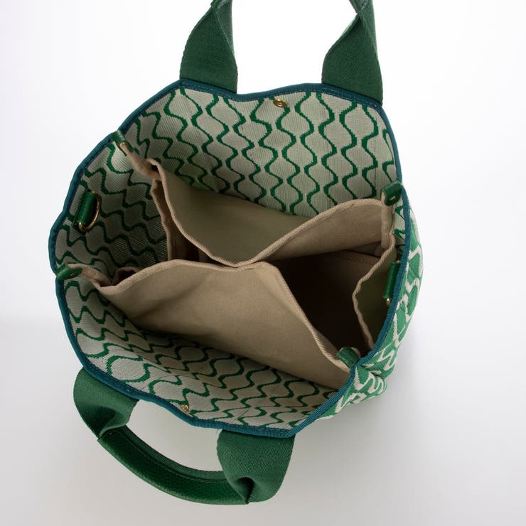 カシュカシュ / 柄アソートジャガード2wayトートバッグ | UNBILLION | 詳細画像22 