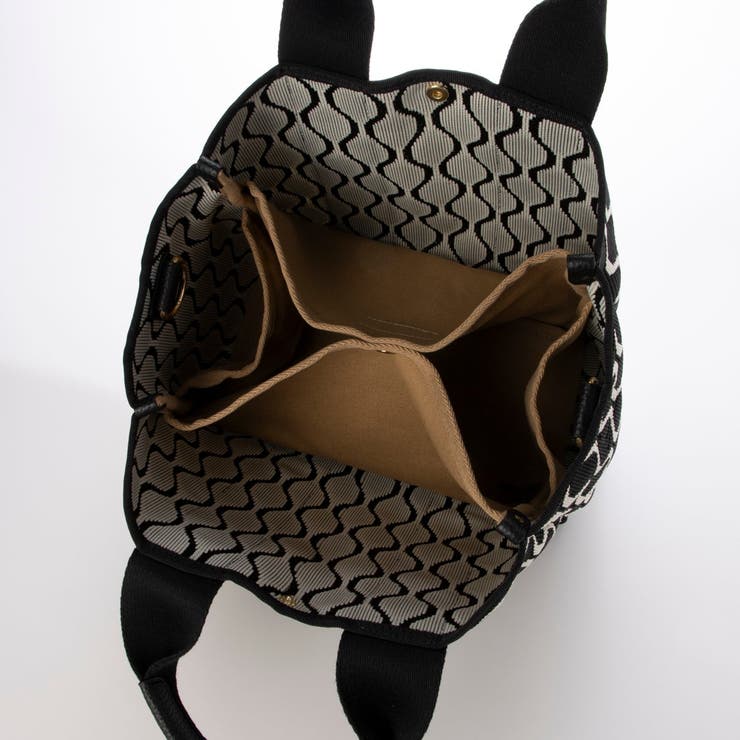 カシュカシュ / 柄アソートジャガード2wayトートバッグ | UNBILLION | 詳細画像30 