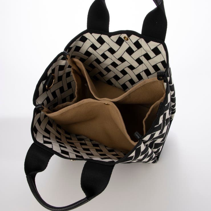 カシュカシュ / 柄アソートジャガード2wayトートバッグ | UNBILLION | 詳細画像39 