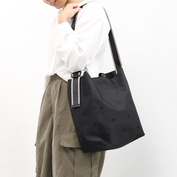 カシュカシュ cachecache / ドット刺繍ナイロン2wayショルダー | UNBILLION | 詳細画像20 